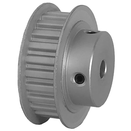 B&B Manufacturing 24XL037-6FA3, Timing Pulley, Aluminum, Clear Anodized,  24XL037-6FA3